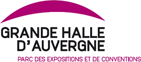 logo grande halle d'auvergne centre d'exposition en auvergne Rhône-Alpes
